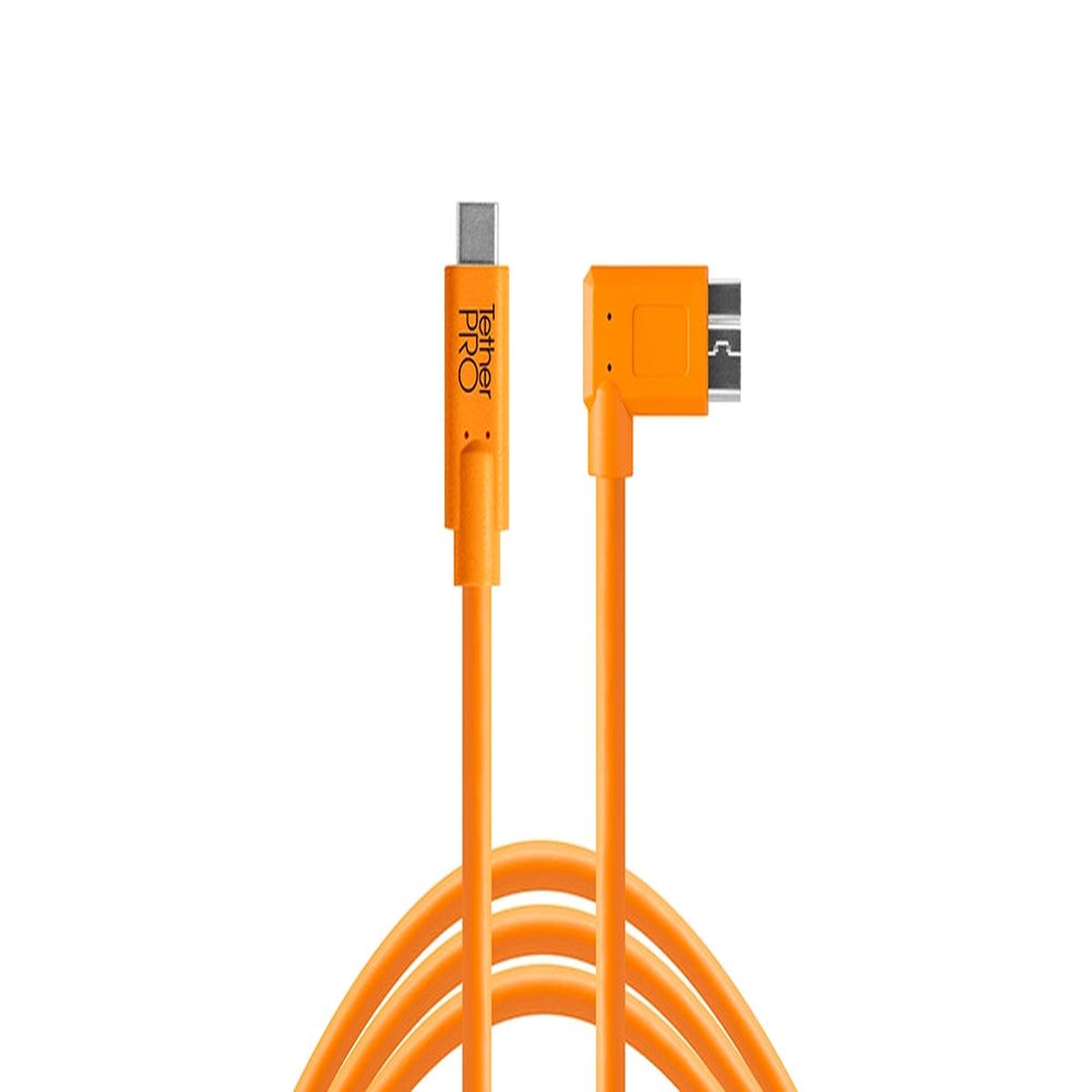 TetherPro USB-C 3.0 Micro-B Right Angle