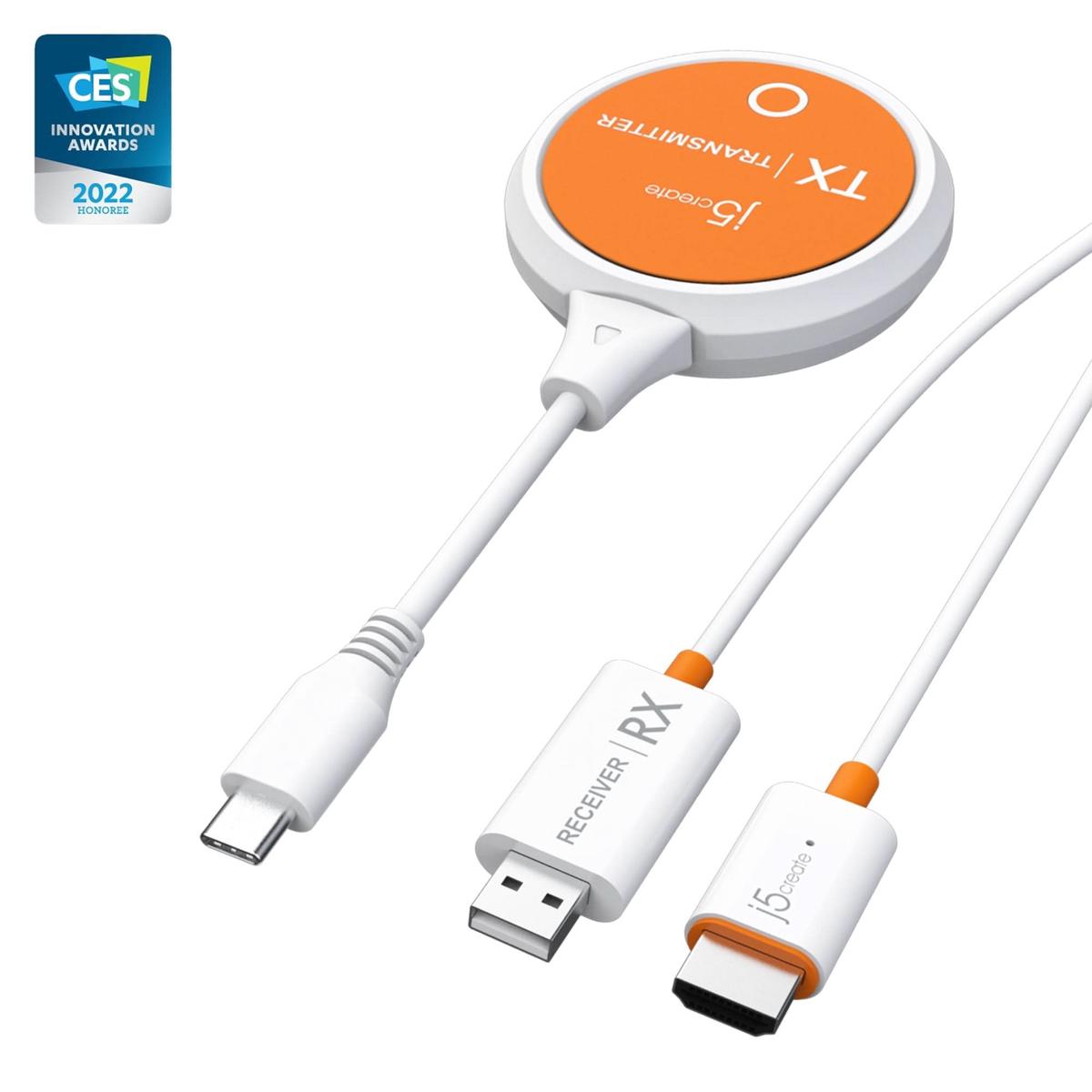 J5CREATE SCREENCAST USB-C WIRELESS DISPLAY HDMI EXTENDER
