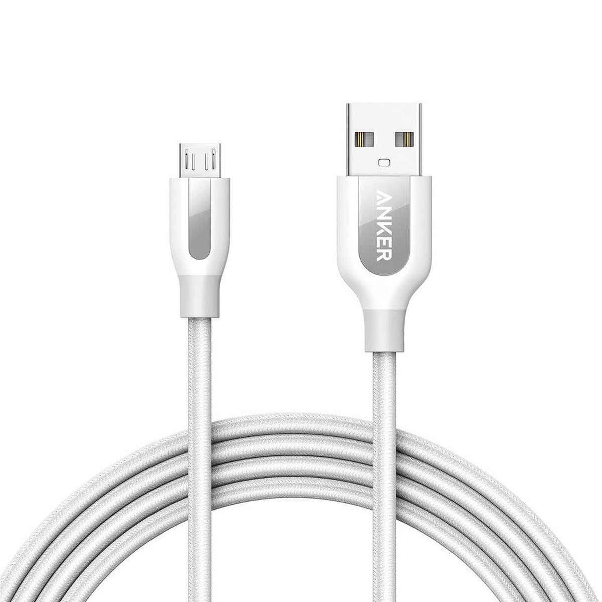 Anker PowerLine+ Micro USB Cable 6ft - White