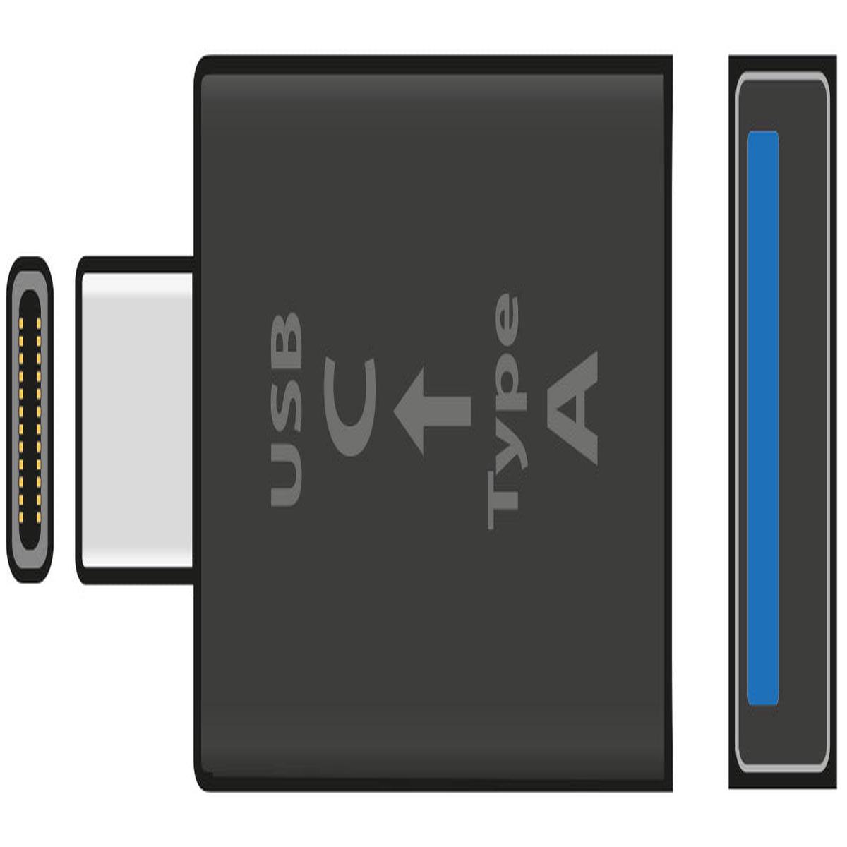 USB 3.0 Type-A Socket to Type-C Plug OTG Adaptor