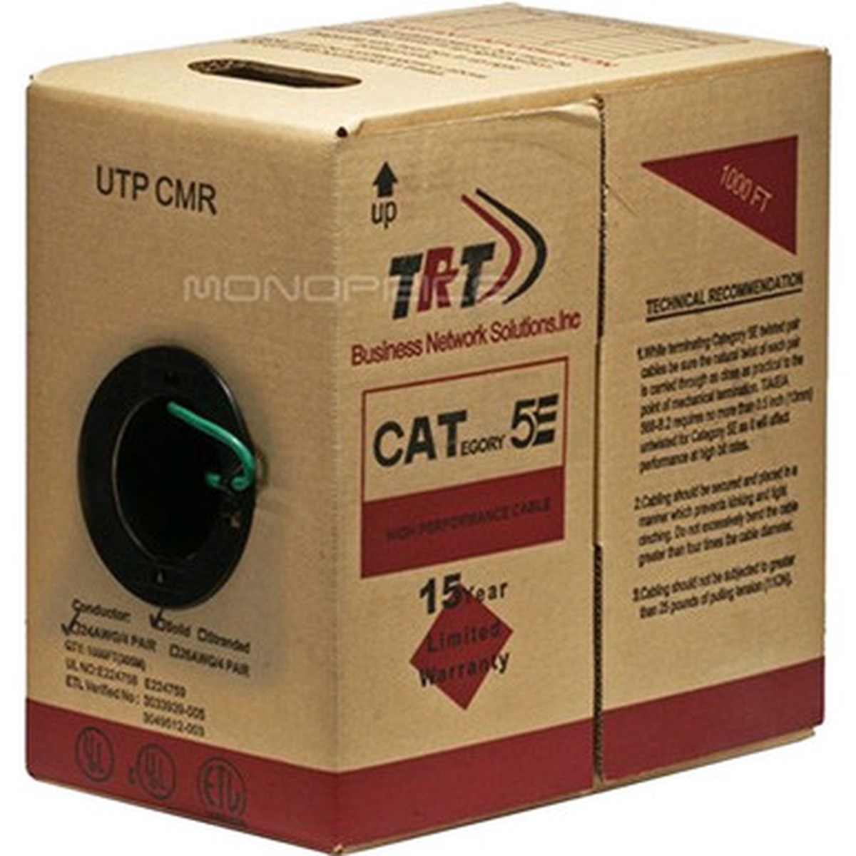 Monoprice Cat. 5e UTP Network Cable - 879