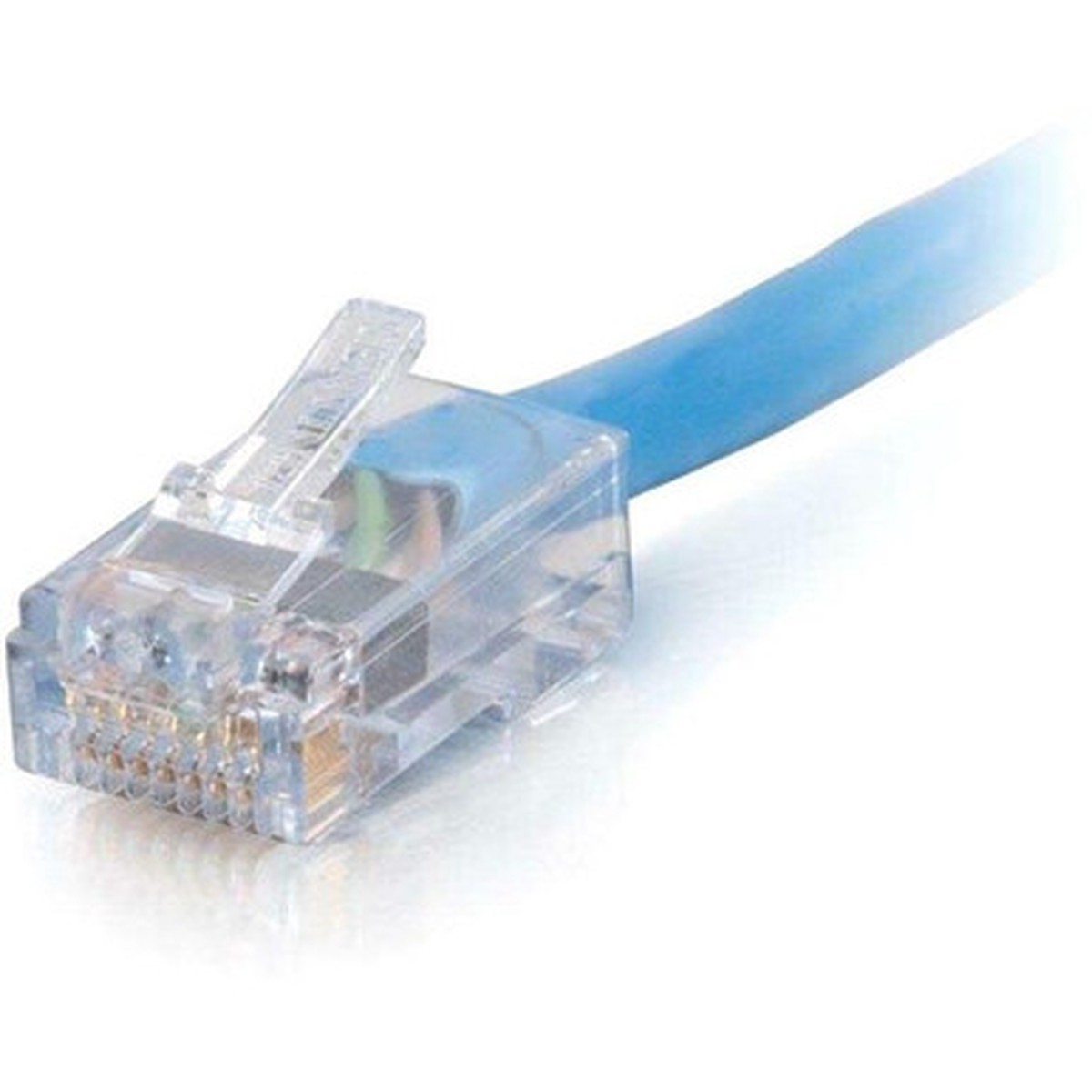 C2G-100ft Cat6 Non-Booted Network Patch Cable (Plenum-Rated) - Blue - 15290