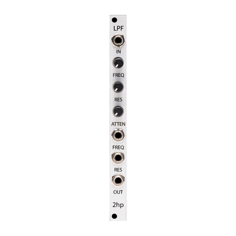 2HP LPF Eurorack Low Pass Filter Module