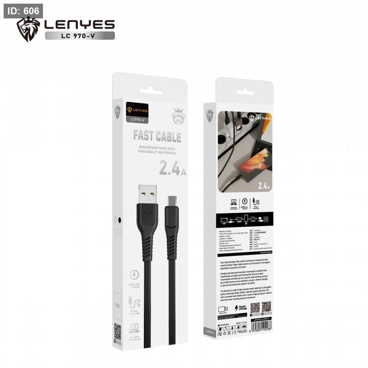 Lenyes LC970-V8 Micro USB Cable Fast & Durable