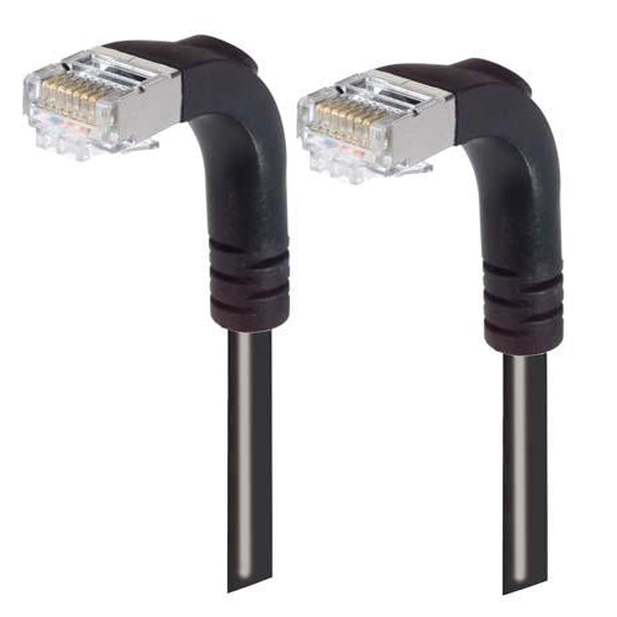 Patch Cable Cat5e PVC FTP Down-Down Black 25 Feet