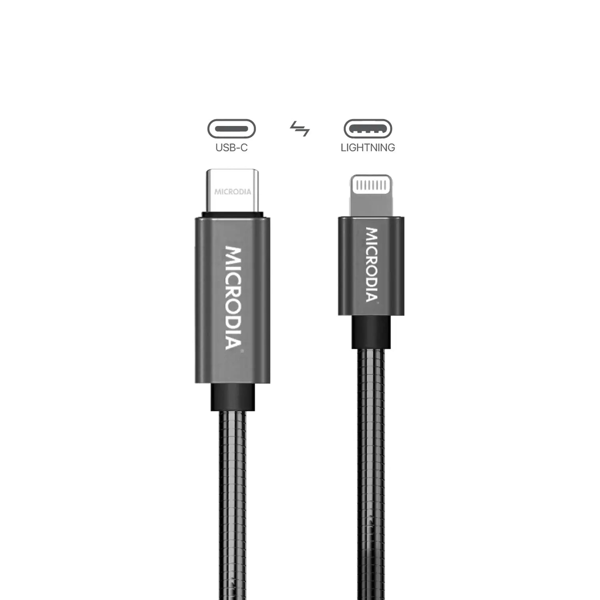 ExeCable Steel PD60W USB-C to Lightning Charge & Sync Cable