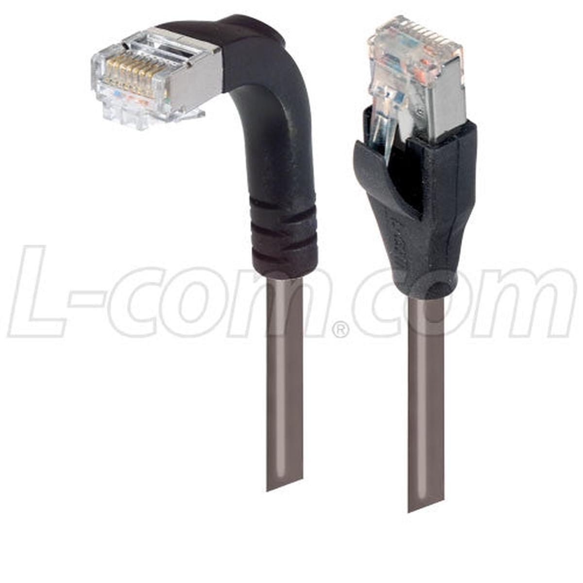 Patch Cable Cat5e LSZ FTP Straight-Down Grey 5 Feet