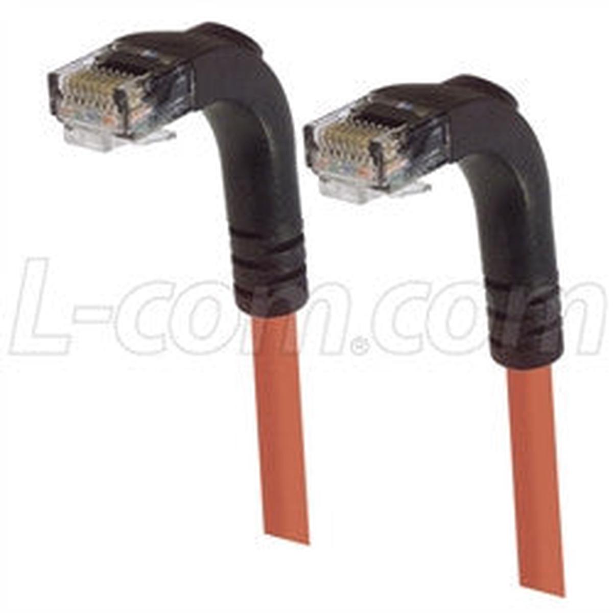 Patch Cable Cat6 PVC UTP Down-Down Orange 2 Feet