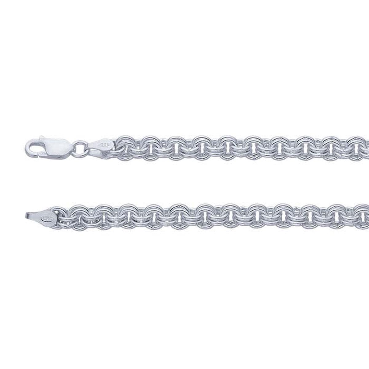 Sterling Silver 5mm Double-Cable Chain