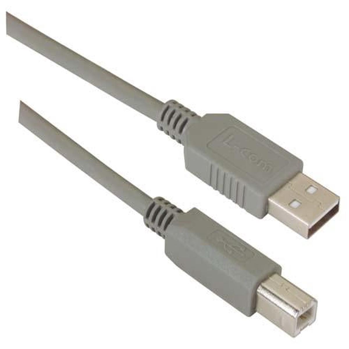 Deluxe USB Cable Type A - B Cable 1.0m
