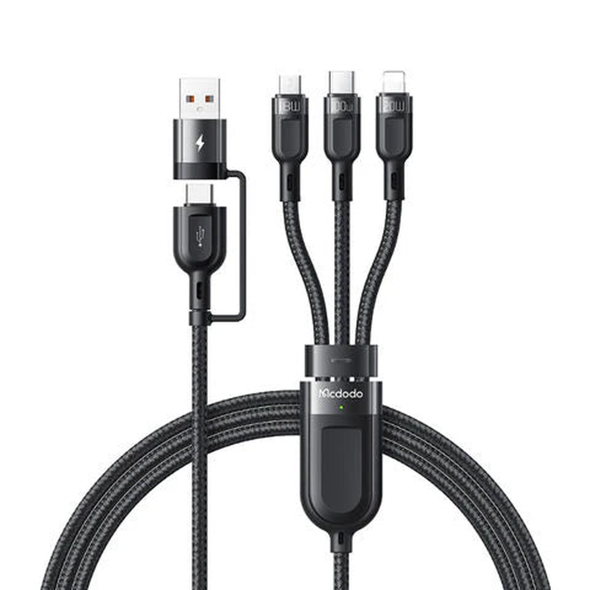 Mcdodo 2-in-1 100W Multi-Function Charging Cable 1.2M