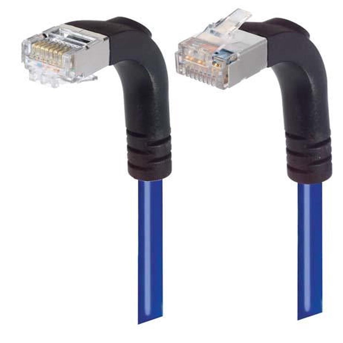 Patch Cable Cat5e PVC FTP Down-Up Blue 2 Feet
