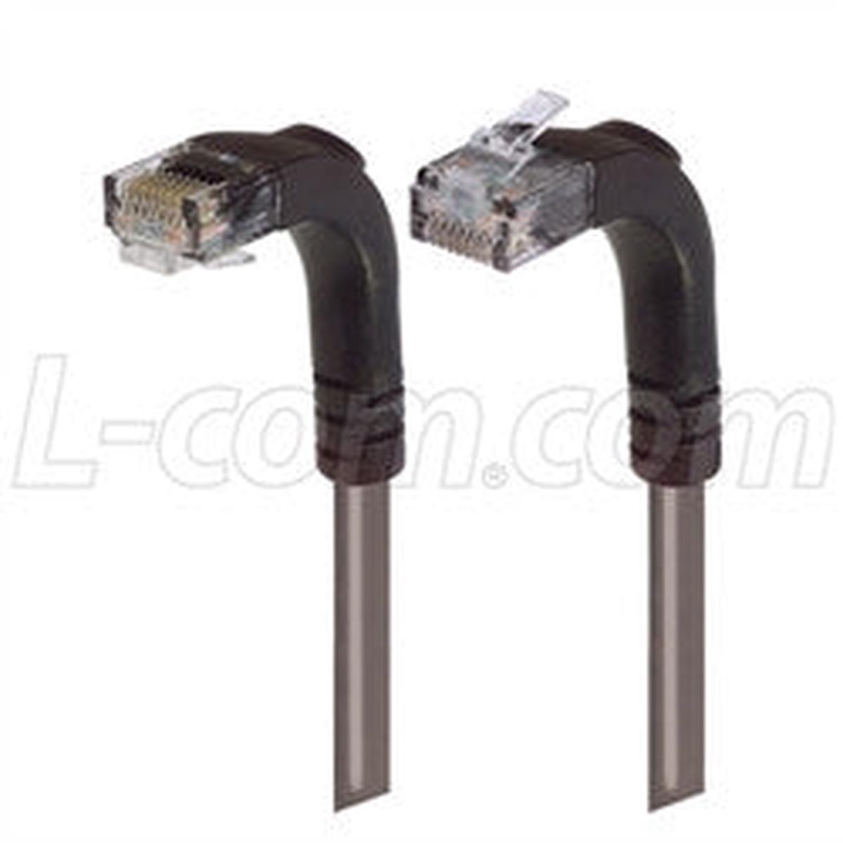 Patch Cable Cat6 PVC UTP Down-Up Grey 1 Foot