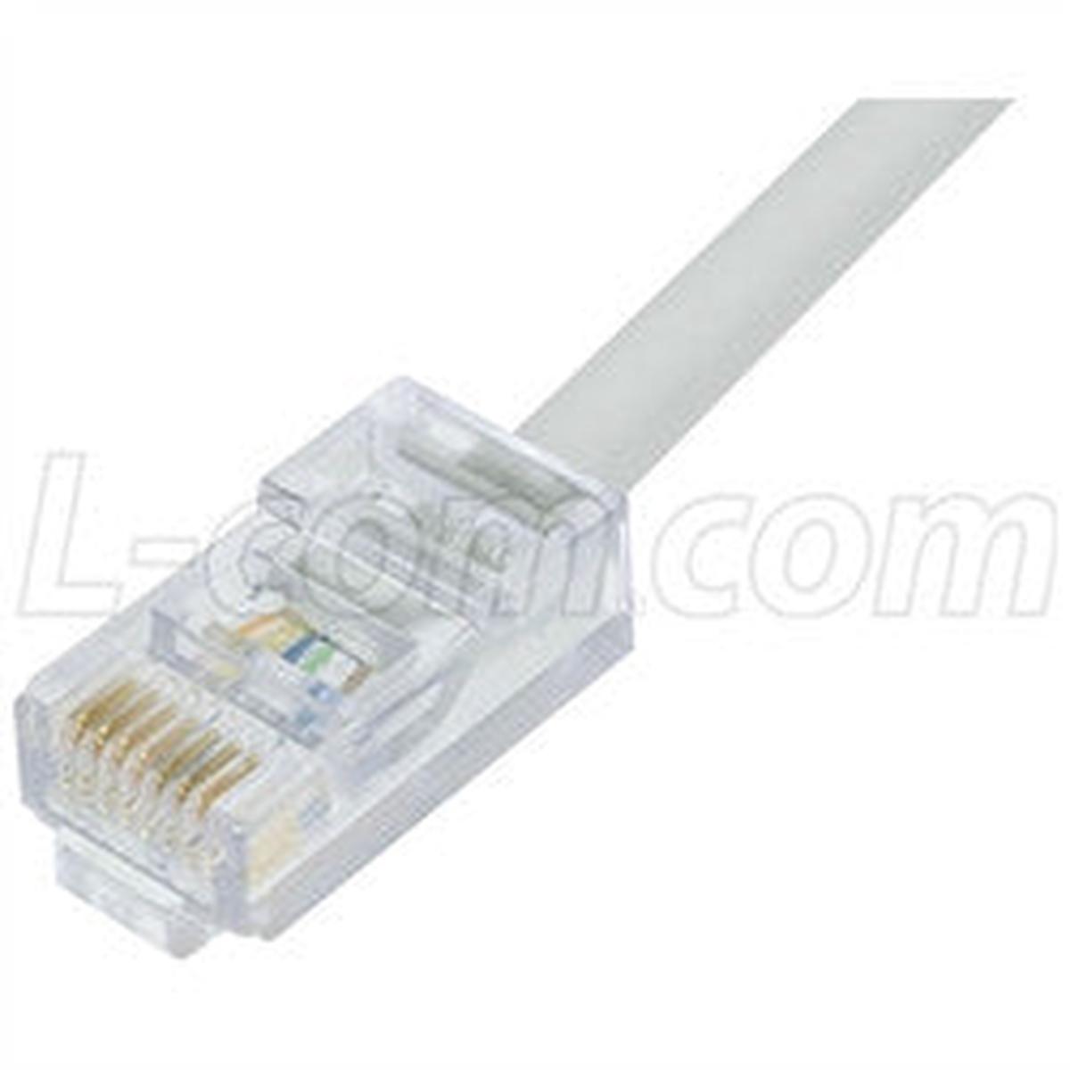 Cat. 5E EIA568 Plenum Patch Cable, RJ45 / RJ45, 250.0 ft