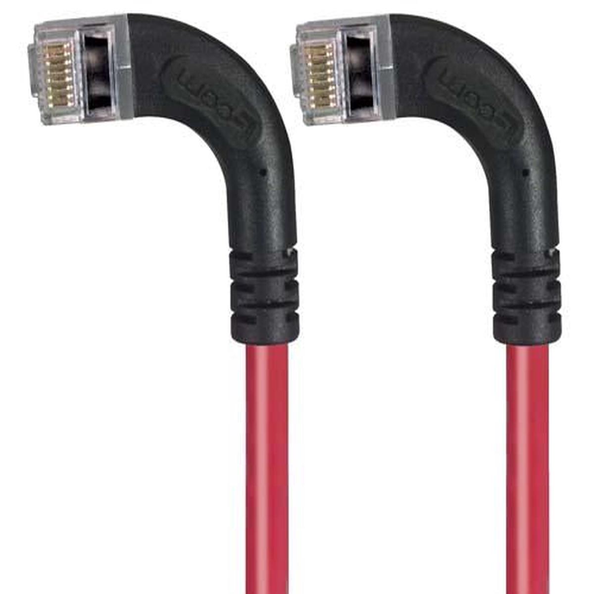 Patch Cable Cat5e PVC FTP Left-Left Red 2 Feet
