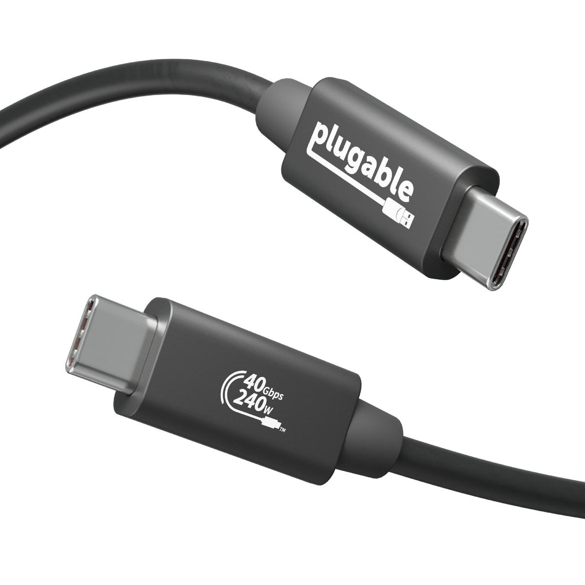 Plugable USB4 240W EPR Cable (3.3ft/1m)