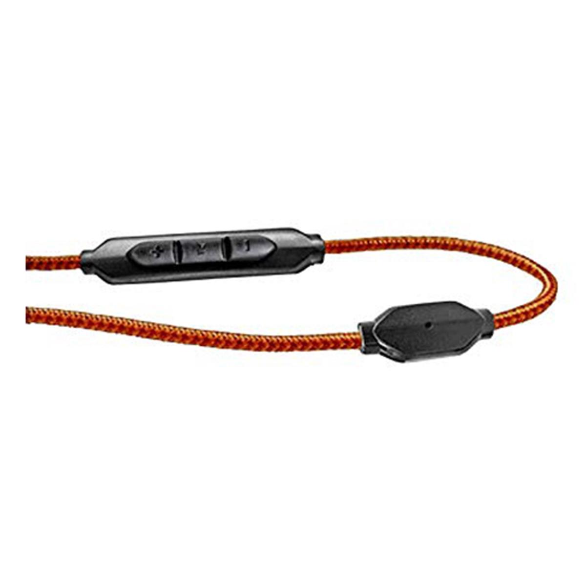 V-MODA SPEAKEASY 3-BUTTON REINFORCED CABLE ORANGE