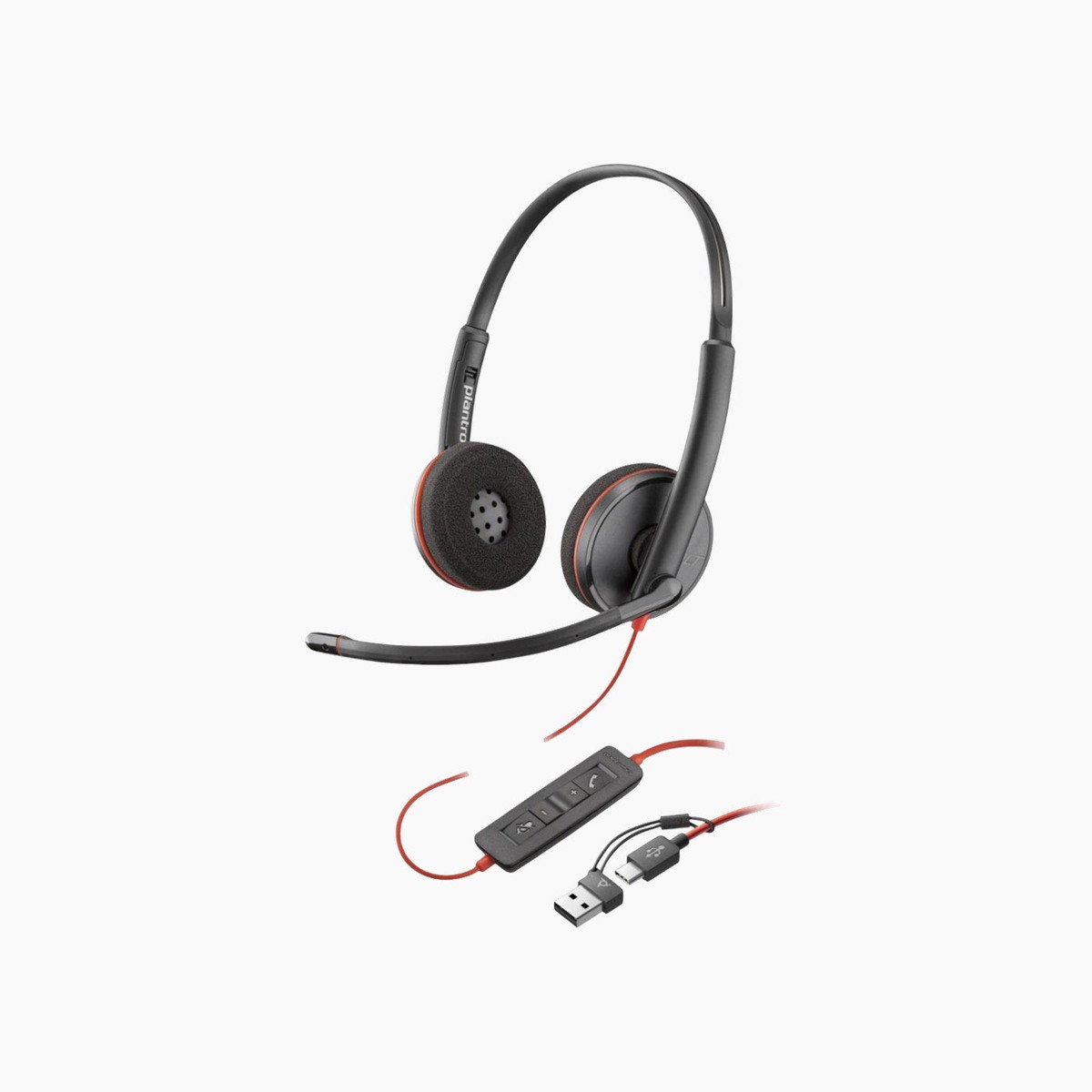 Poly Blackwire 3220 Wired Headset