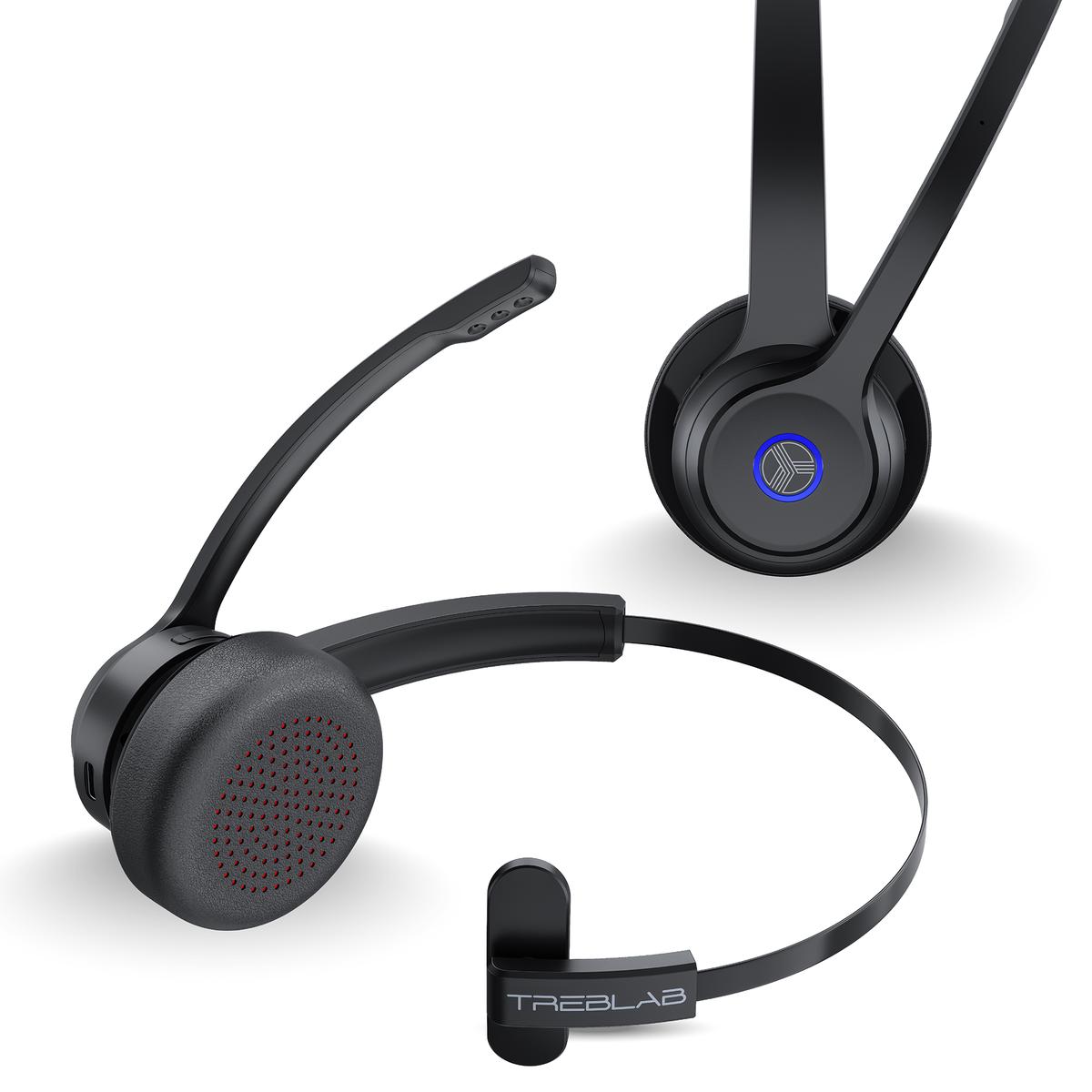 TREBLAB C7 Single Ear Conference Wireless Headset