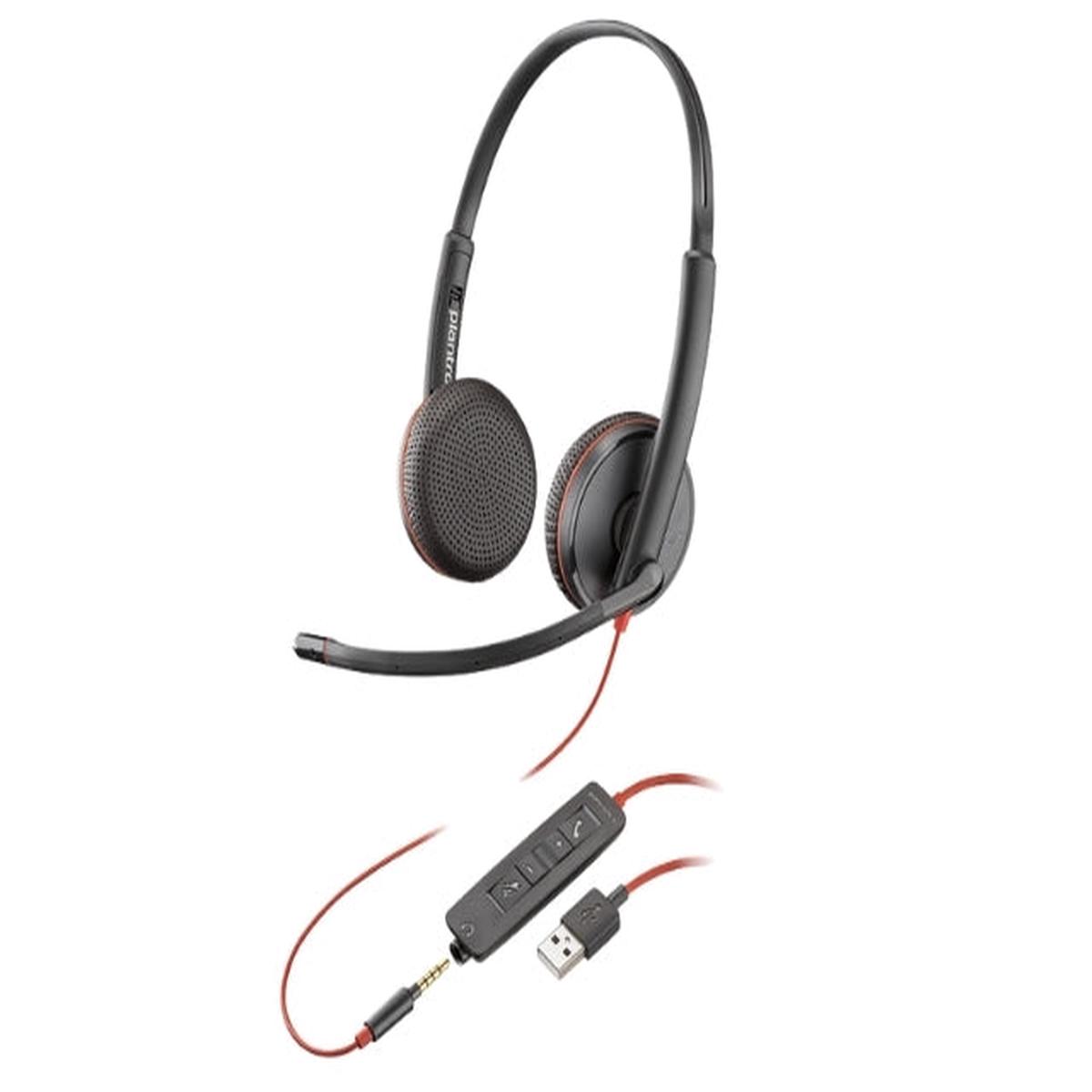POLY BLACKWIRE C3225 USB-A SINGLE UNIT