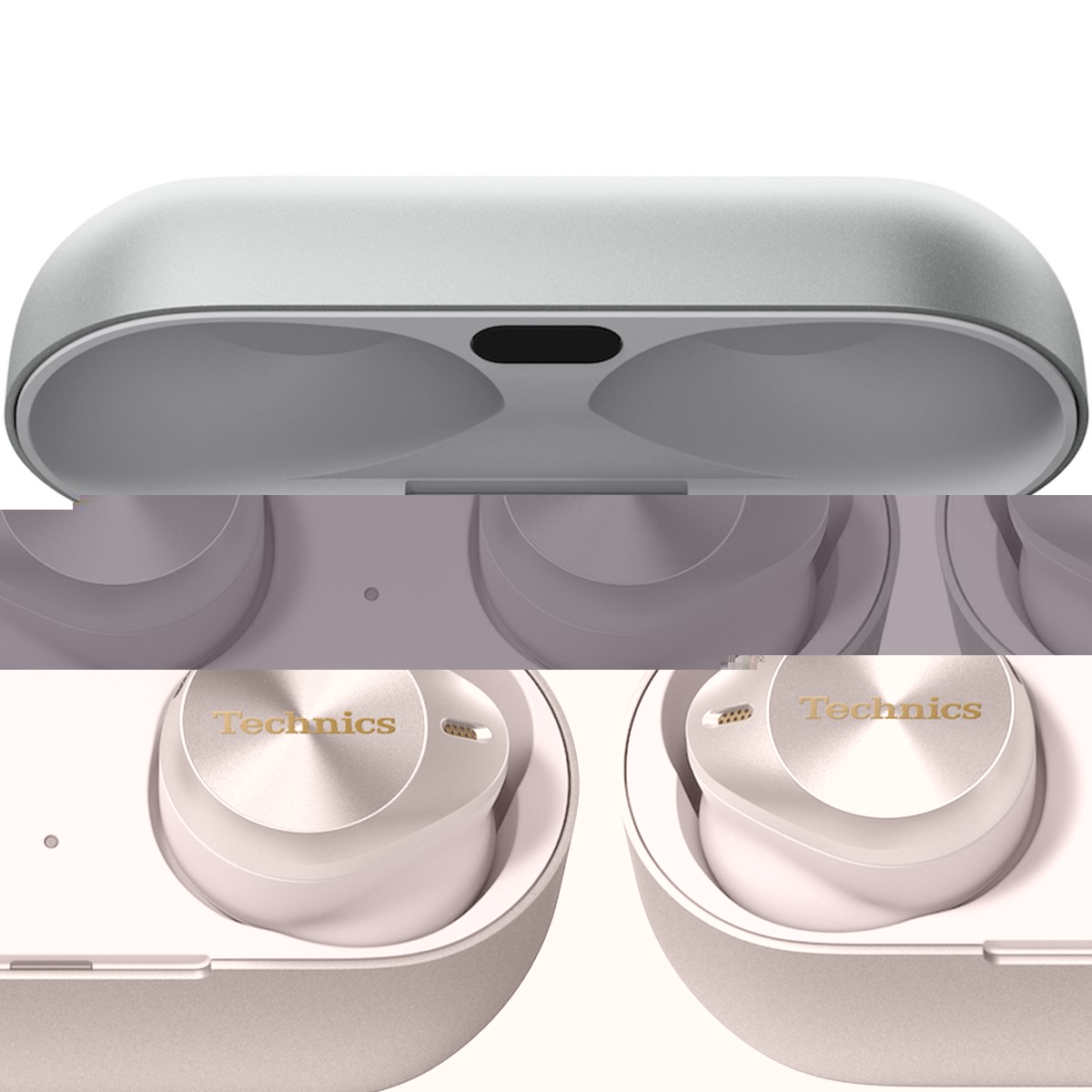 Technics EAH-AZ80E True Wireless NC Earbuds Silver