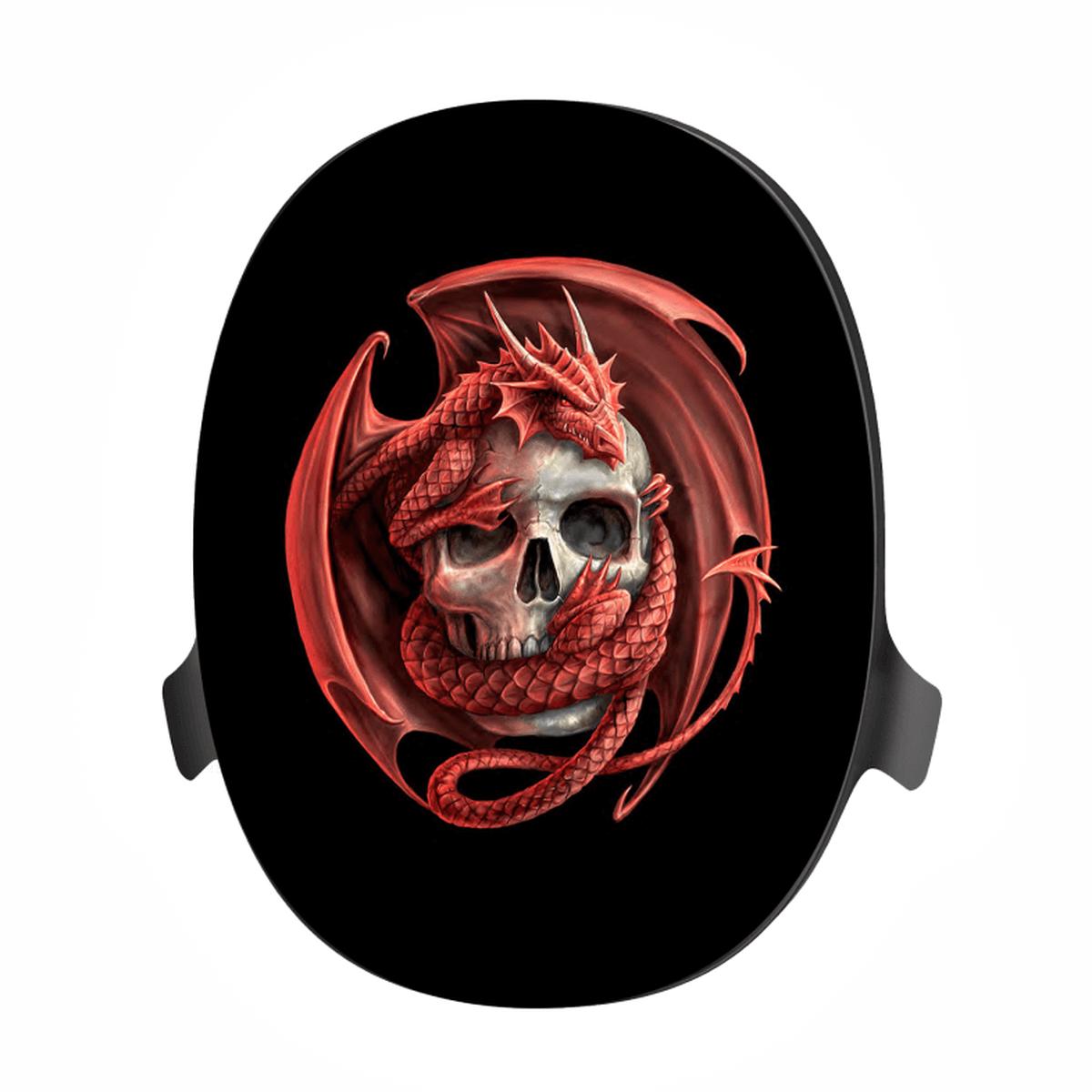 'DRAGON SKULL' BY @ANNESTOKESART HEADPHONES